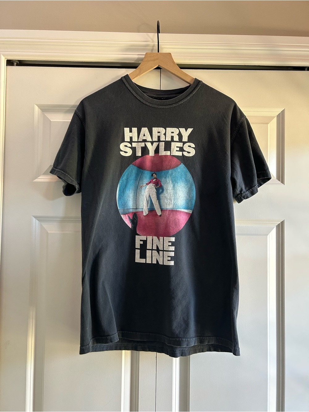 Harry Styles Official Fine Line TPWK Merch Black Shirt Size Medium